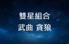 武曲貪狼大運|武曲貪狼在命宮